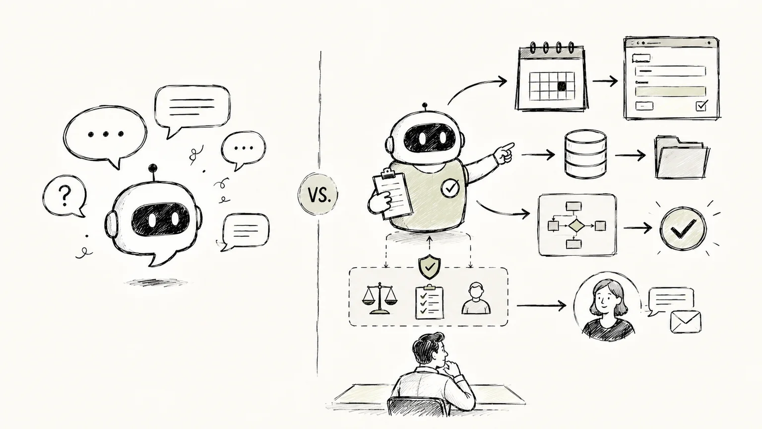 Chatbot oder Agent? Der Unterschied, den niemand erklärt